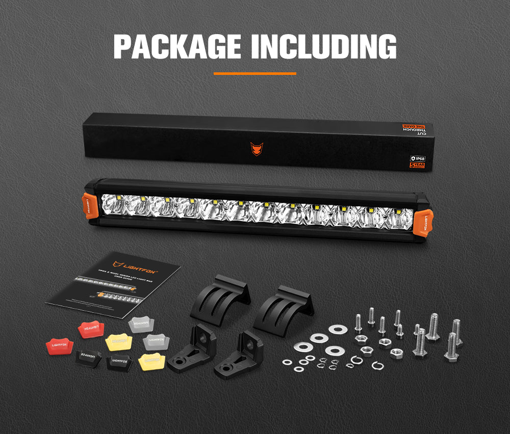 Lightfox Vega Series 14inch Osram LED Light Bar 1Lux @ 265m 4,735 Lumens