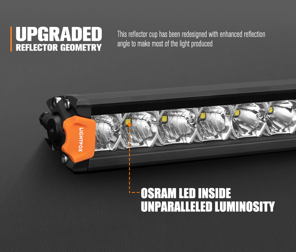 Lightfox Vega Series 14inch LED Light Bar 1 Lux @ 319M IP68 7,548 Lumens