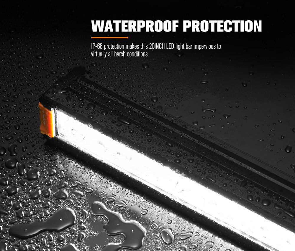 Lightfox Rigel Series 20inch LED Light Bar 1 Lux @ 416M IP68 9,001 Lumens