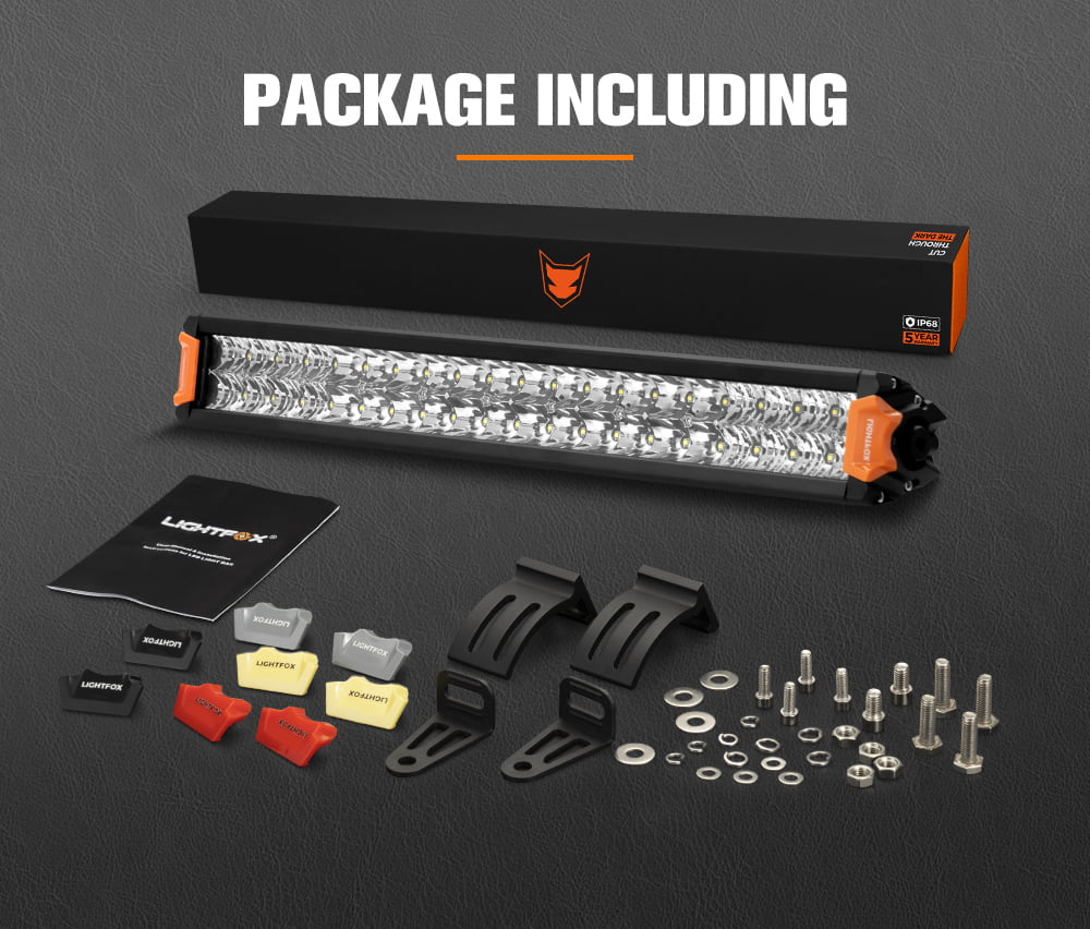 Lightfox Rigel Series 20inch Osram LED Light Bar 1Lux @ 590m 15,096 Lumens