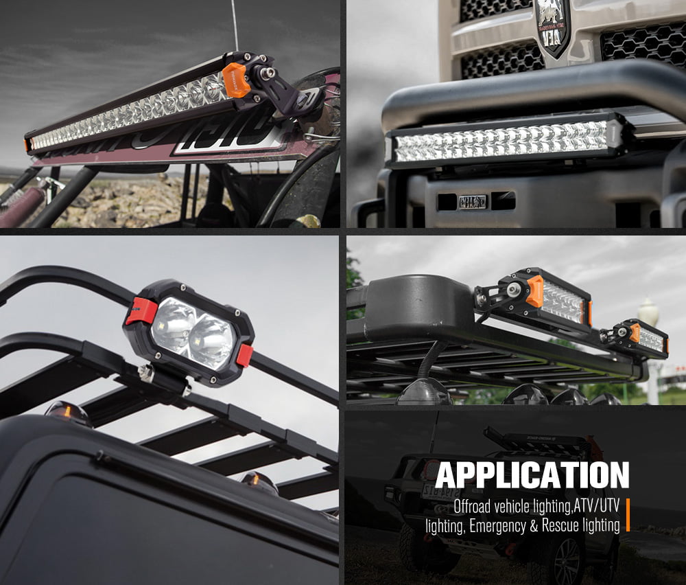 Lightfox Vega Series 20inch LED Light Bar 1 Lux @ 453M IP68 12,580 Lumens