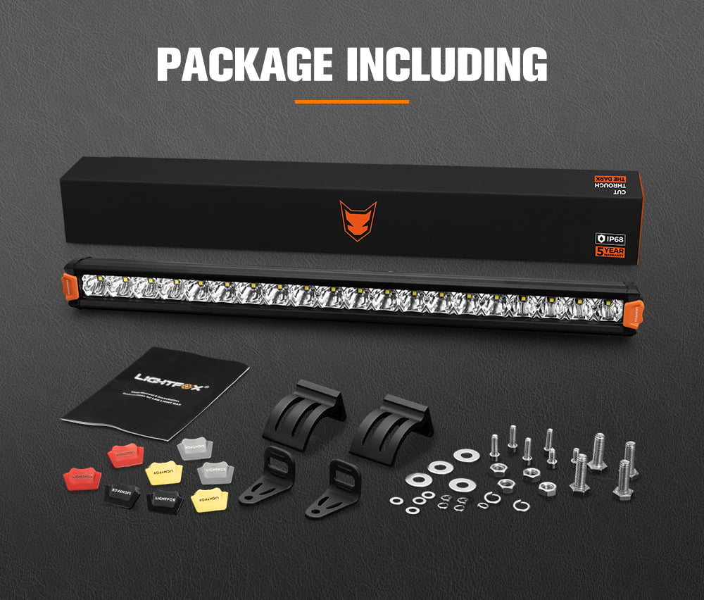 Lightfox Vega Series 20inch LED Light Bar 1 Lux @ 453M IP68 12,580 Lumens