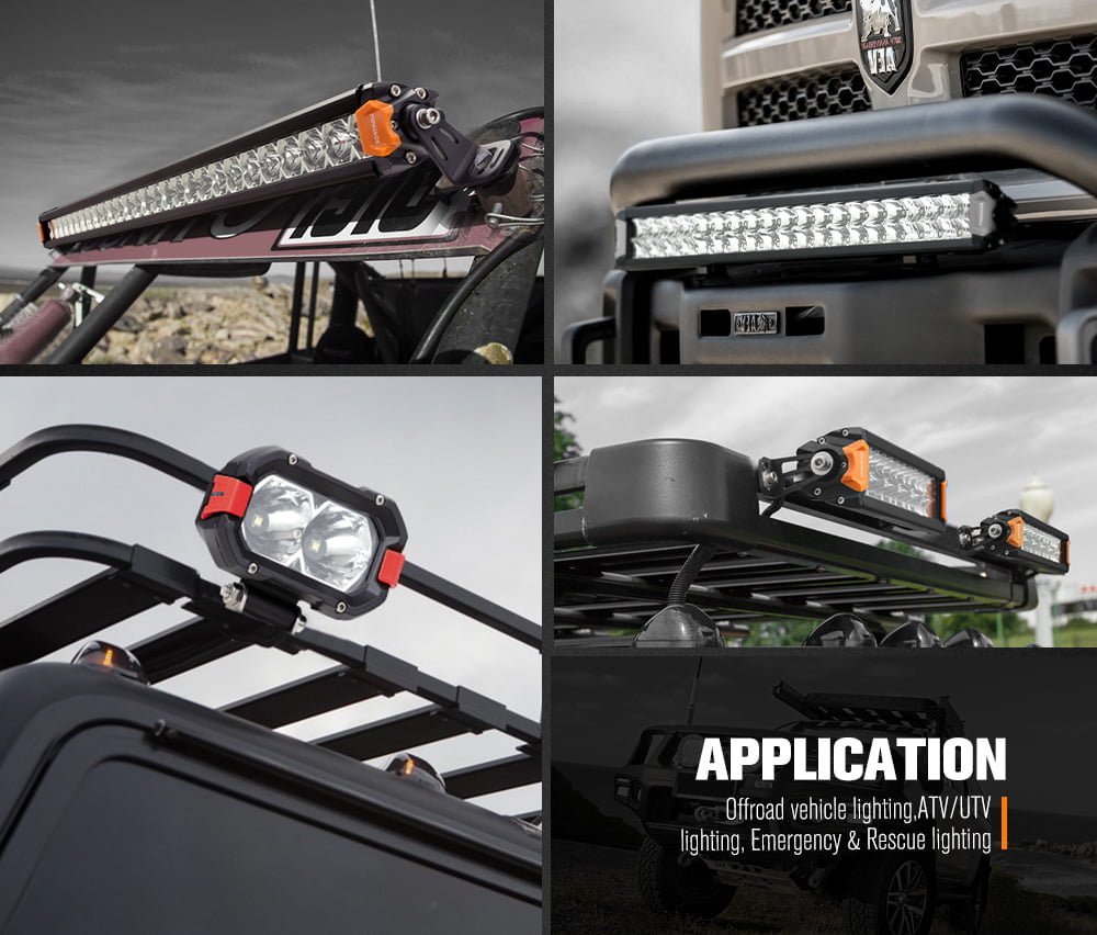 Lightfox Vega Series 28inch LED Light Bar 1 Lux @ 494M IP68 17,612Lumens