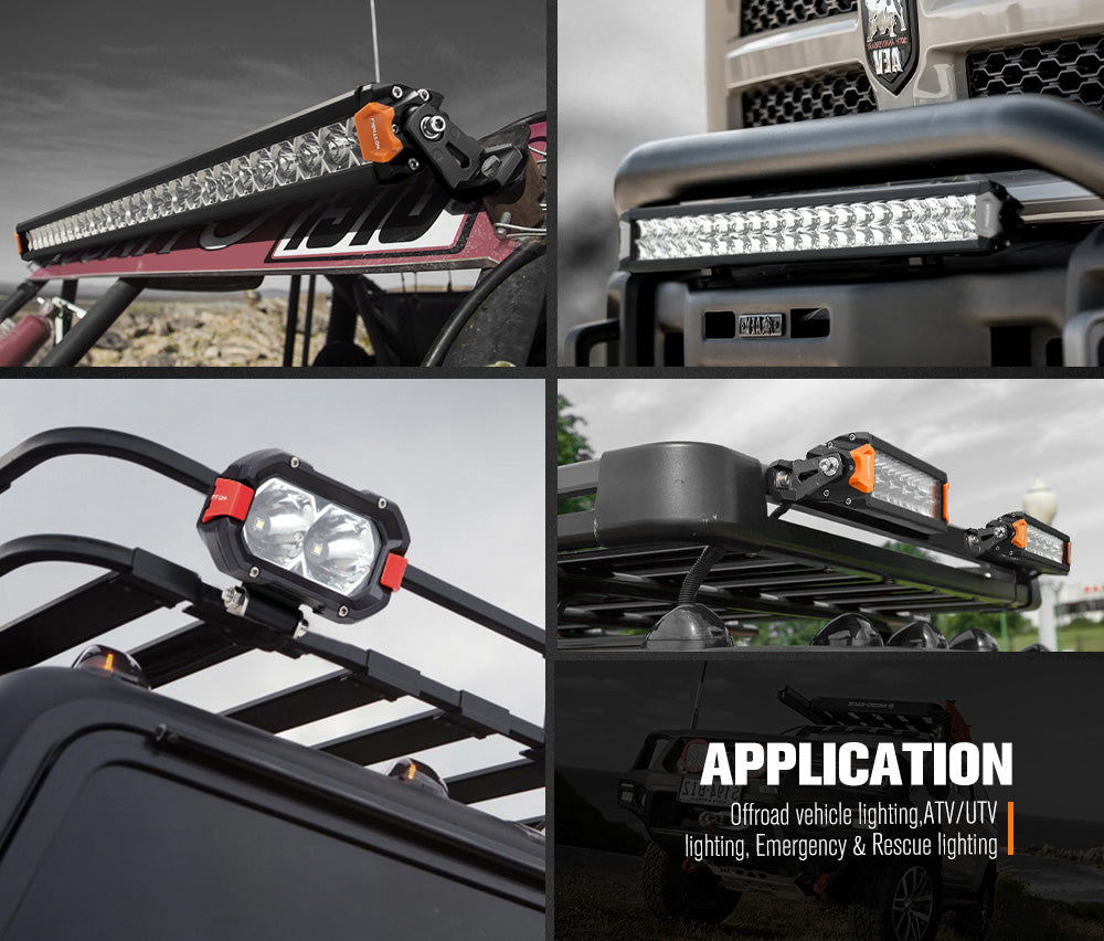 Lightfox Rigel Series 30inch Osram LED Light Bar 1Lux @ 479m 14,300 Lumens