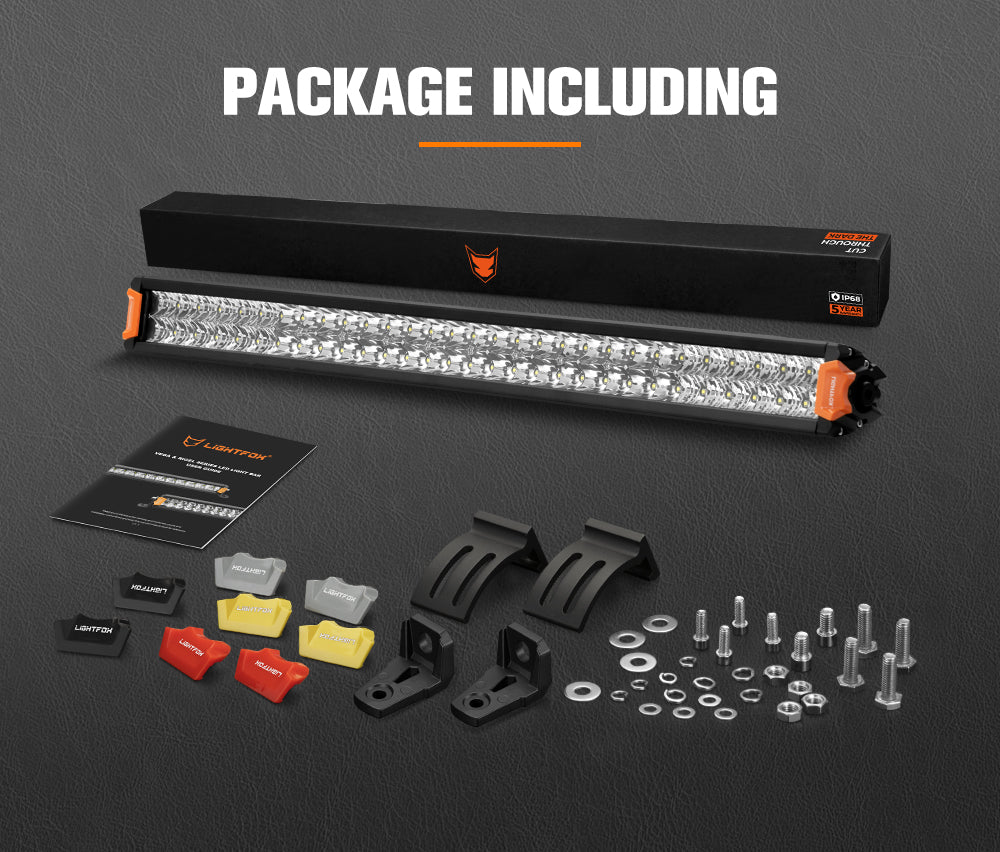Lightfox Rigel Series 30inch Osram LED Light Bar 1Lux @ 479m 14,300 Lumens