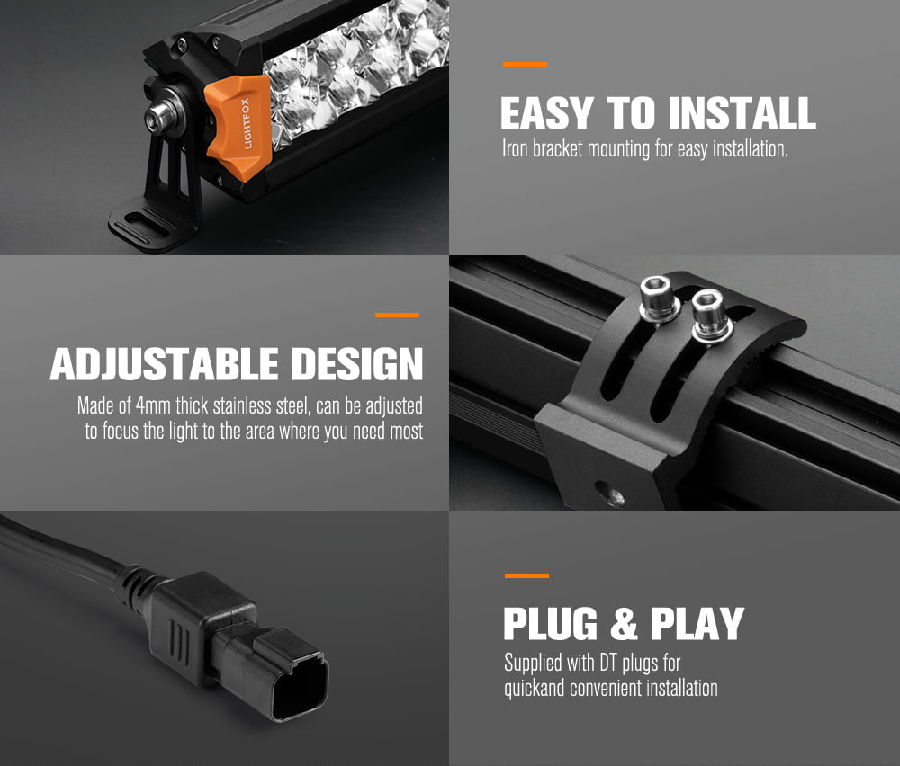 Lightfox Rigel Series 30inch LED Light Bar 1 Lux @ 612M IP68 22,644 Lumens