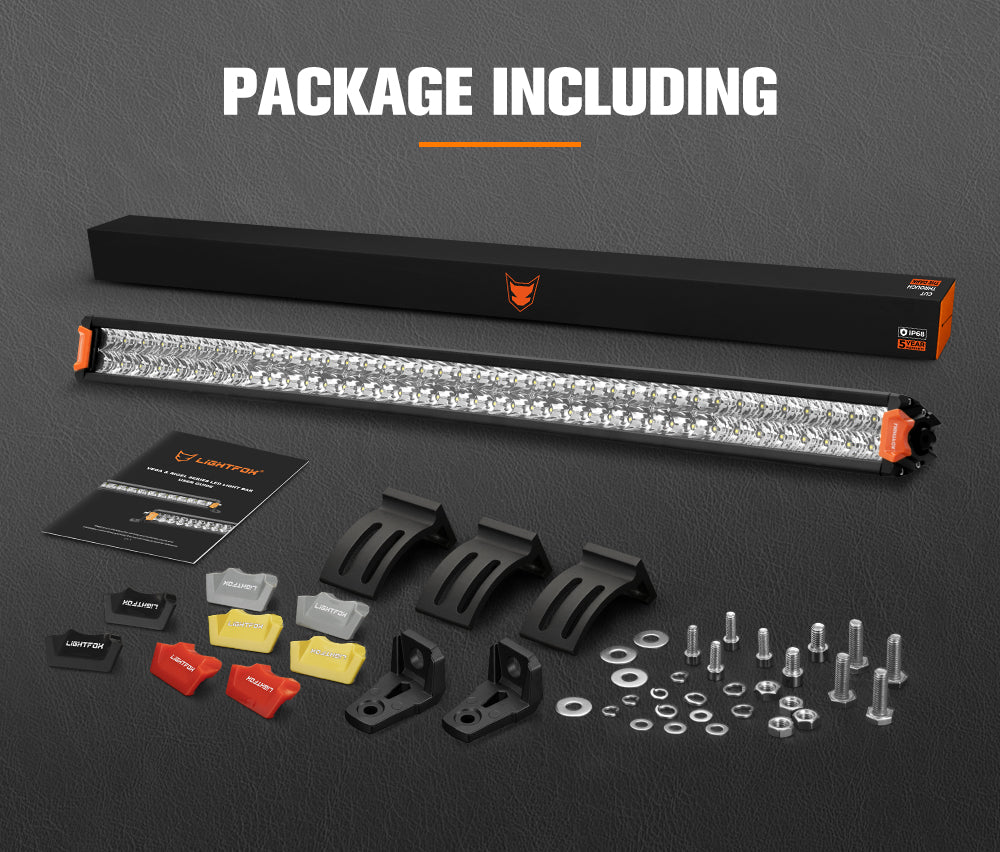Lightfox Rigel Series 40inch Osram LED Light Bar 1Lux @ 517m 18,040 Lumens