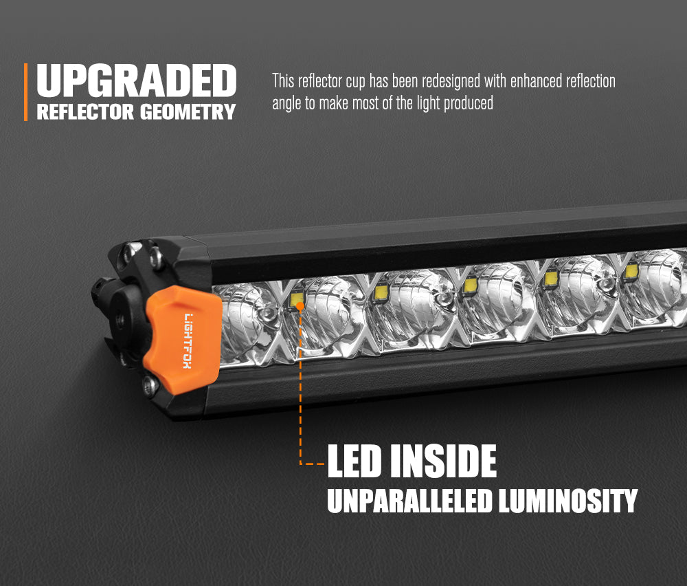 Lightfox Vega Series 40inch Osram LED Light Bar 1Lux @ 431m 14,475 Lumens