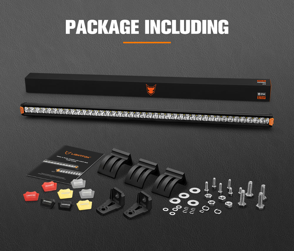 Lightfox Vega Series 40inch Osram LED Light Bar 1Lux @ 431m 14,475 Lumens