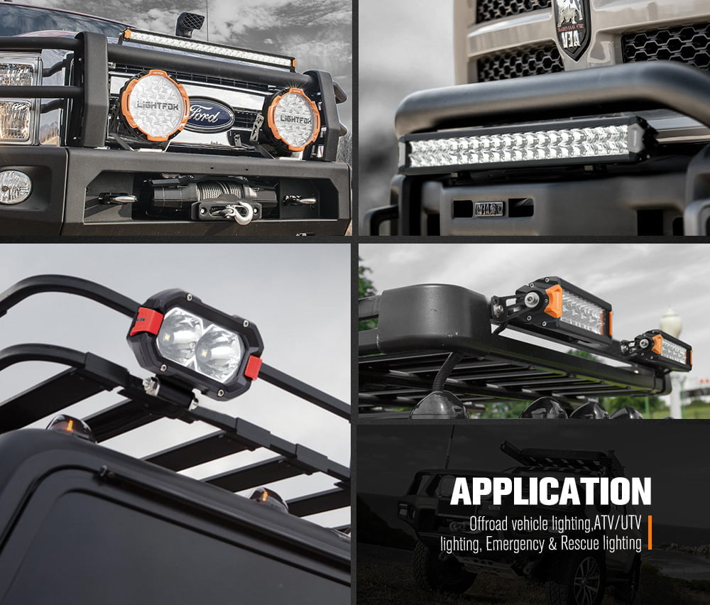 Lightfox Vega Series 40inch LED Light Bar 1 Lux @ 611M IP68 25,160 Lumens