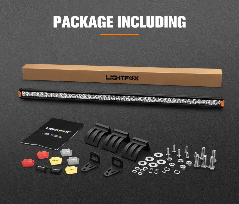 Lightfox Vega Series 40inch LED Light Bar 1 Lux @ 611M IP68 25,160 Lumens