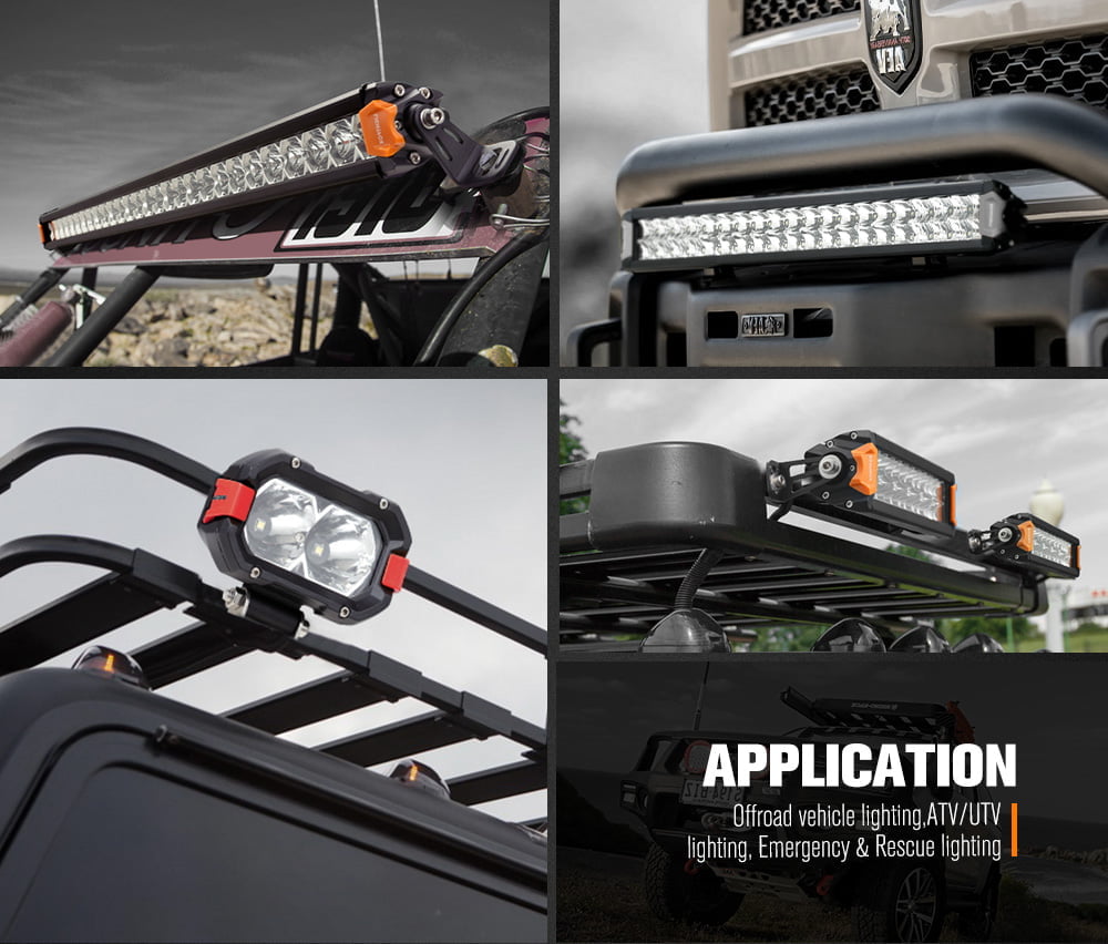Lightfox Vega Series 8inch LED Light Bar 1 Lux @ 606m IP68 8,856 Lumens