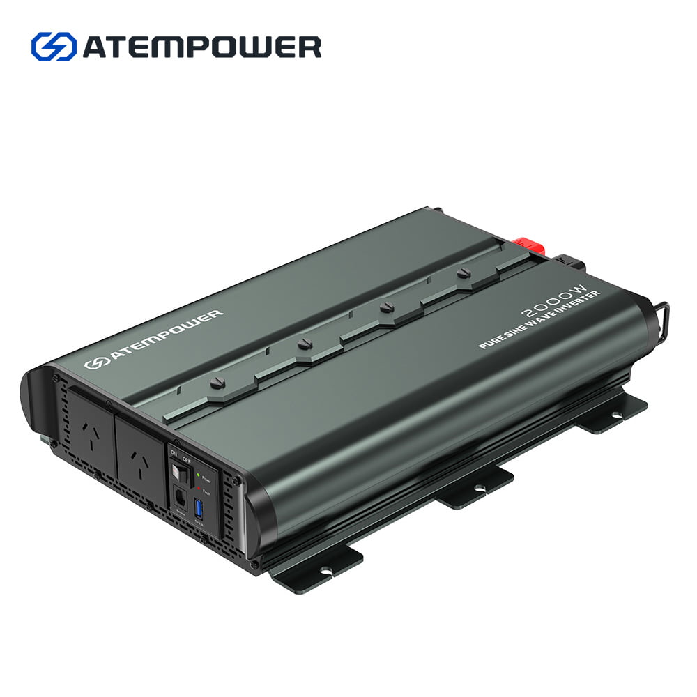 ATEM POWER 12V To 110V/220V 2000W/4000W Pure Sine Wave Power Inverter