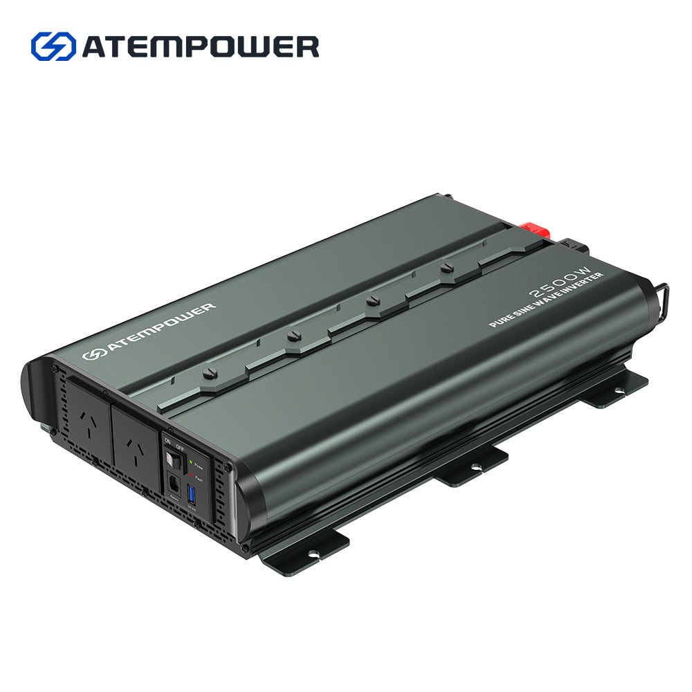 ATEM POWER 12V To 110V/220V 2500W/5000W Pure Sine Wave Power Inverter