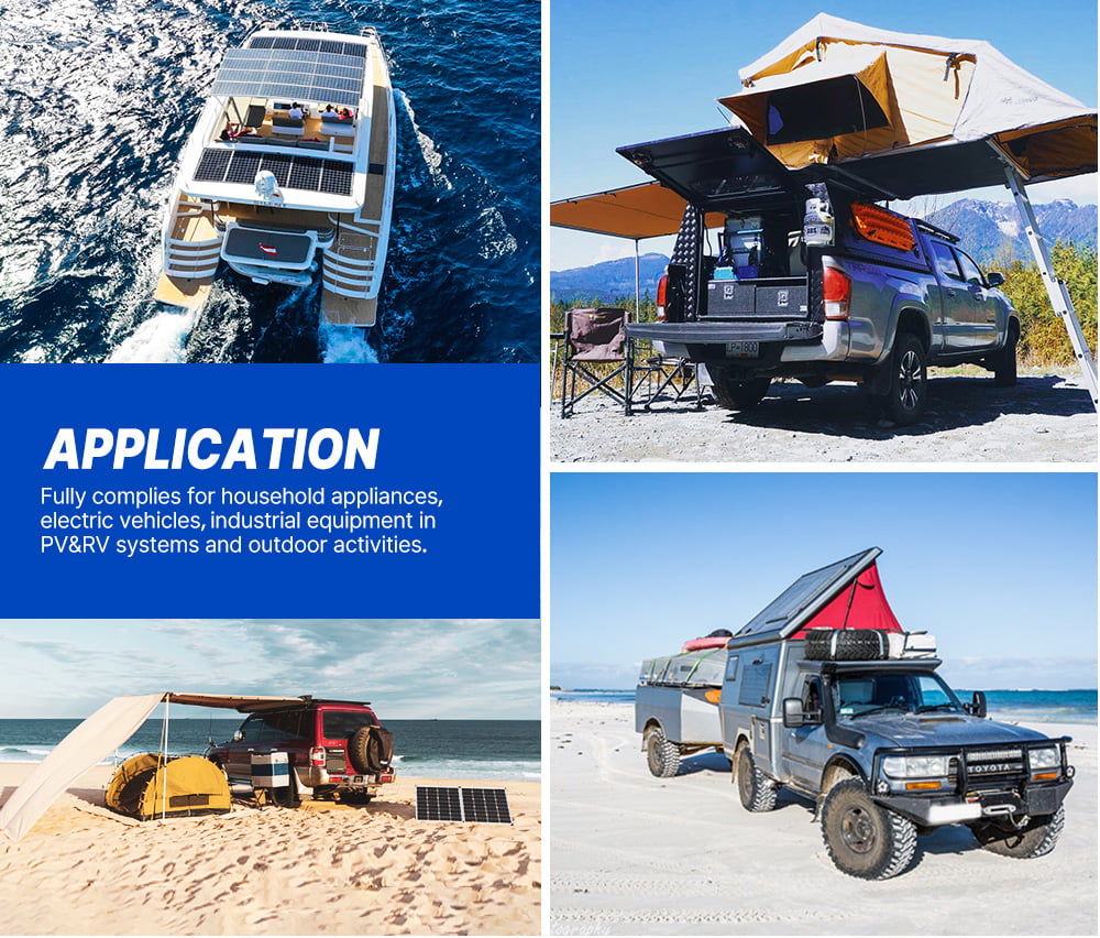 ATEM POWER 12V To 110V/220V 2500W/5000W Pure Sine Wave Power Inverter