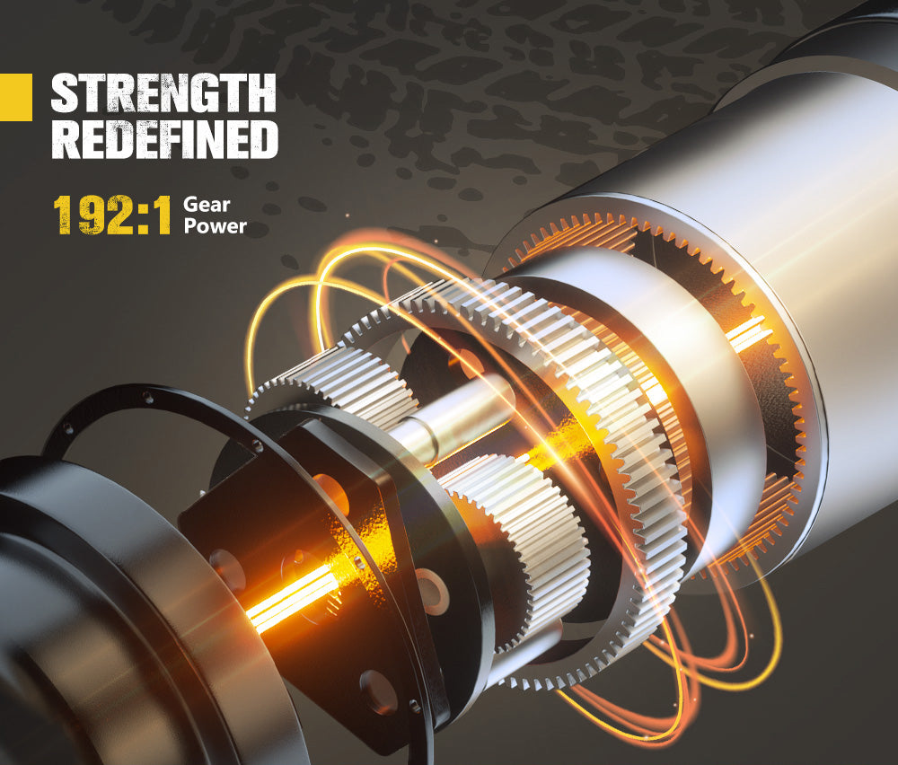 Bunker Indust 6000LBS/2722KGS Electric Winch 12V Synthetic Rope Wireless UTV ATV