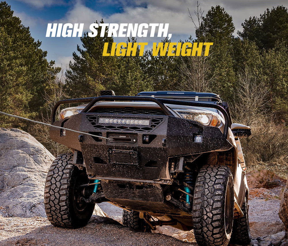 Bunker Indust 12V Electric Winch 13000LBS/5897KGS Synthetic Rope Wireless Remote