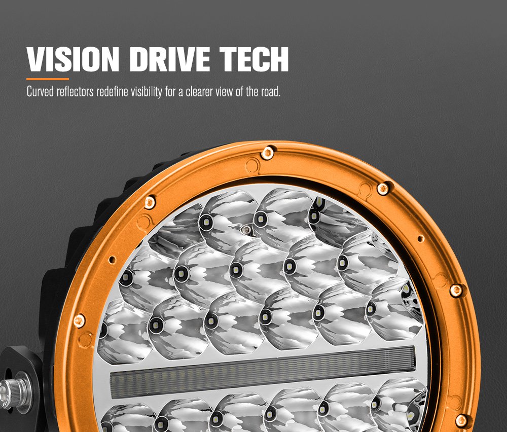 Lightfox Polaris 9inch 1Lux@1.66km IP68 14,708lumen