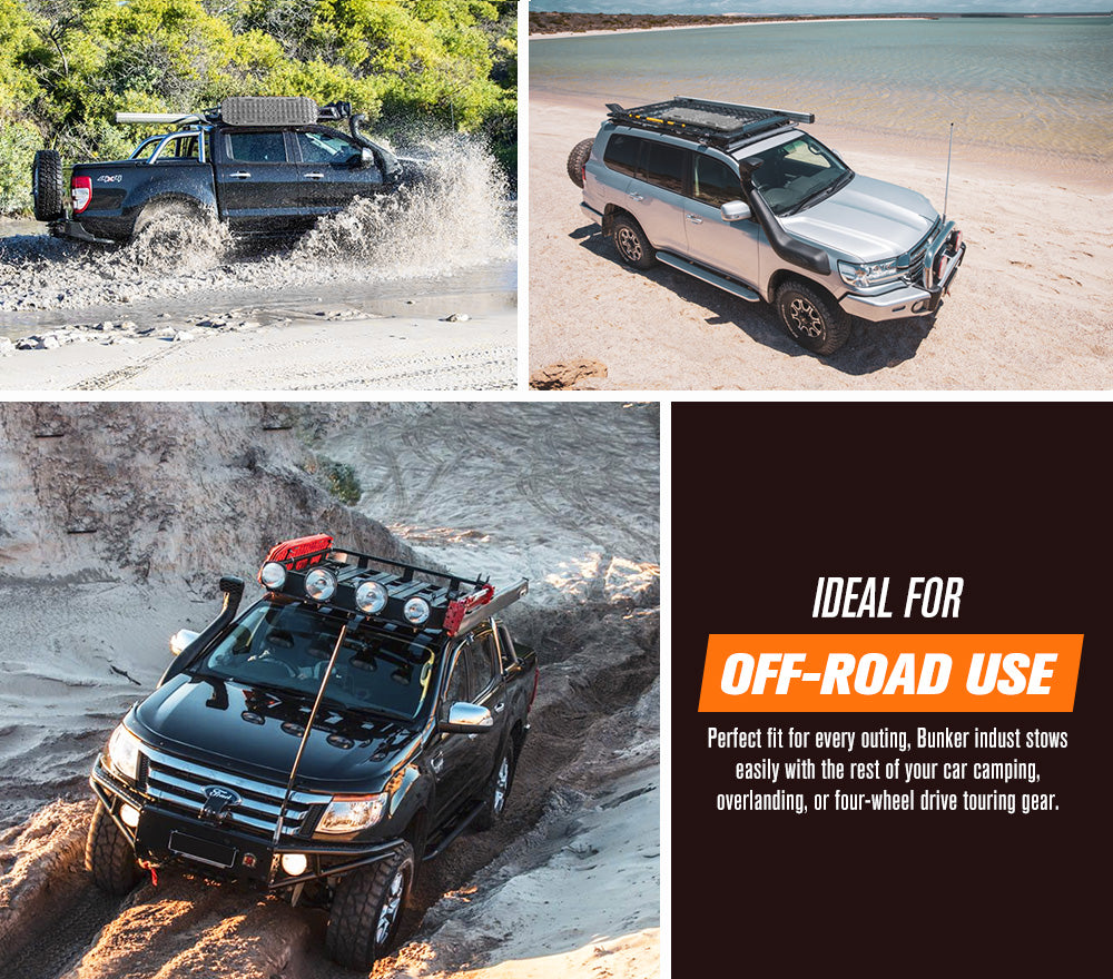 BUNKER INDUST Pair 10T Recovery Tracks - Grey