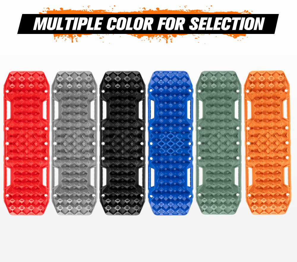 Bunker Indust Recovery Tracks Farm Jack Base 10T Board Sand Mud Snow OffRoad 4WD - Orange