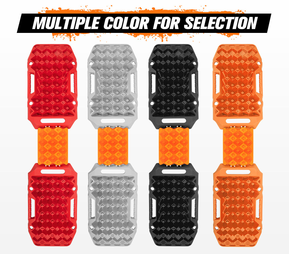 BUNKER INDUST 15Ton Mini Recovery Boards with Jack Base - Grey