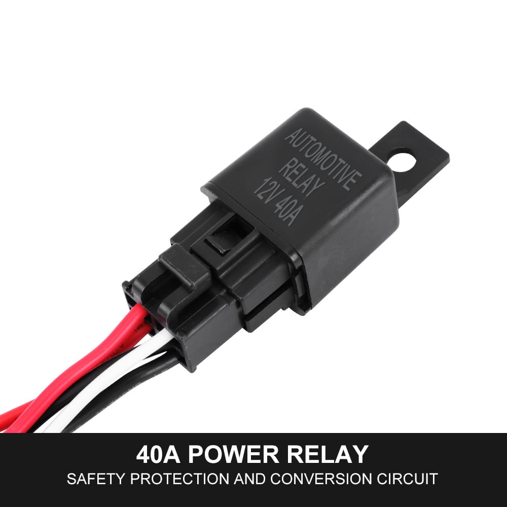 DT High Beam Wiring Loom Harness Kit LED Light Bar 12V 30A Plug and Play 3M