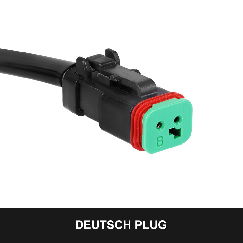 DT High Beam Wiring Loom Harness Kit LED Light Bar 12V 30A Plug and Play 3M