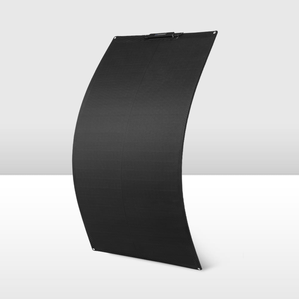 ATEM POWER 12V 110W Flexible Solar Panel Mono Shingled Caravan Battery Charging