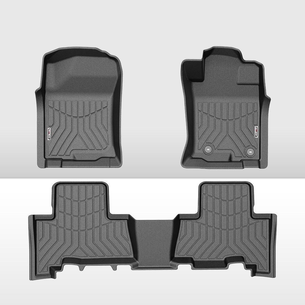 KIWI MASTER 3D TPE Car Floor Mats Liner fit Toyota Landcruiser Prado 150 MY2013-Current