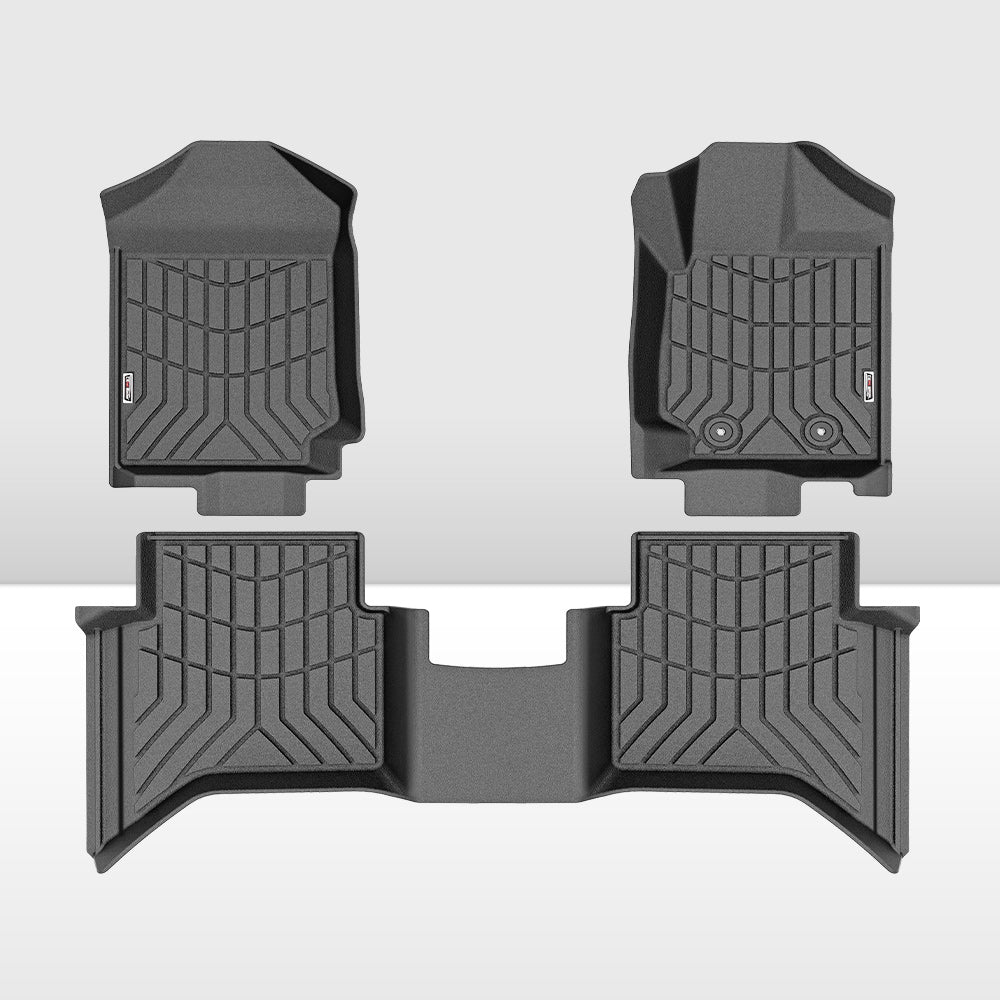 KIWI MASTER 3D TPE Car Floor Mat for Ford Ranger Wildtrak Raptor 2011-2022