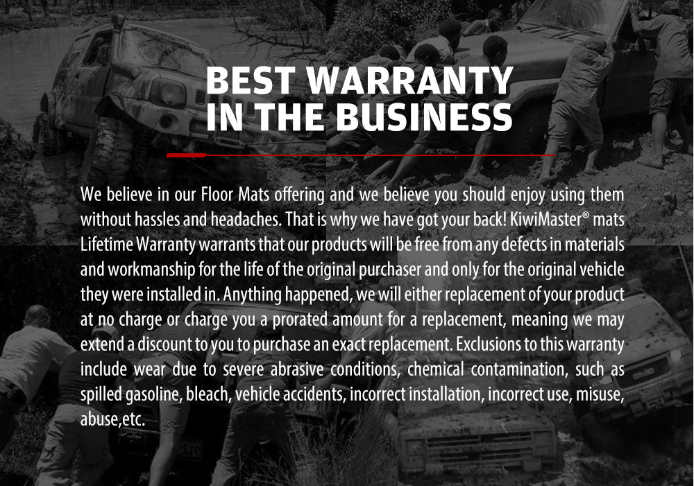 KIWI MASTER 3D TPE Car Floor Mats Fit Ford Everest 2015-2022