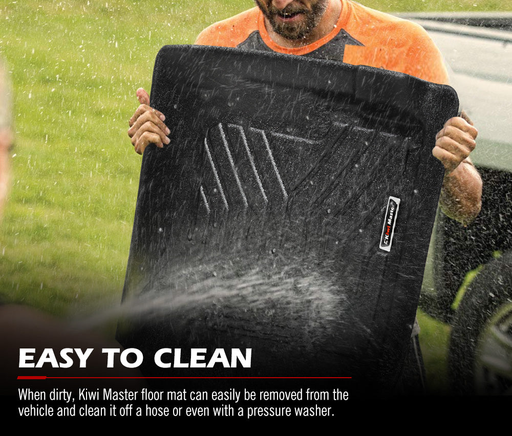 KIWI MASTER 3D TPE Car Floor Mats Liner fit Toyota Landcruiser Prado 150 MY2013-Current
