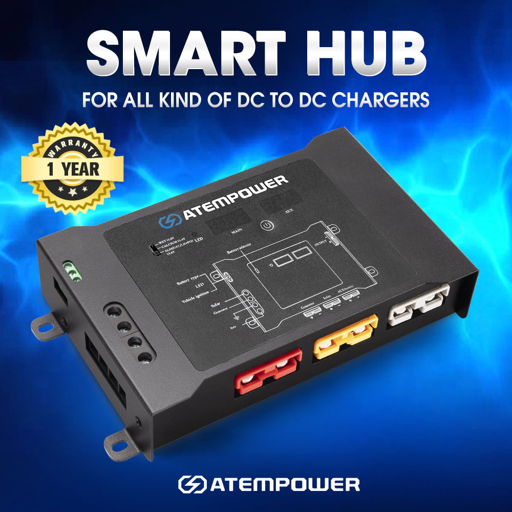 Smart Hub Dual Battery System Fit DC to DC Chargers