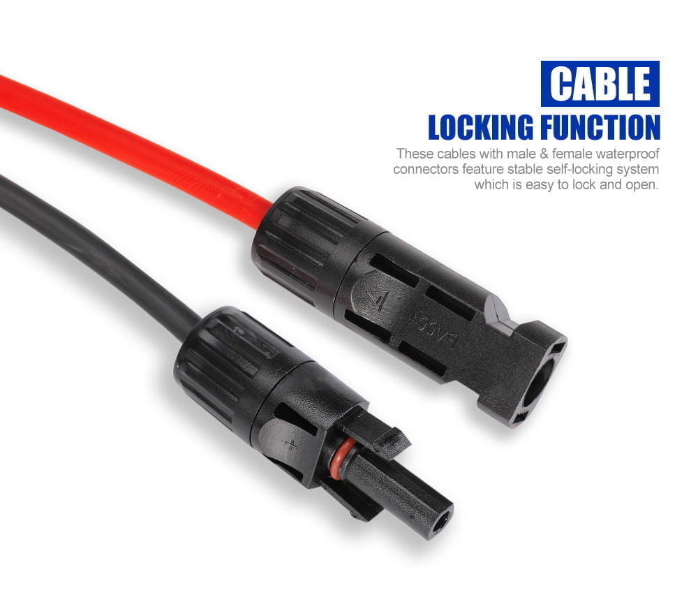 ATEM POWER 2x10M 4mm2 Extension Cable Wire Connectors
