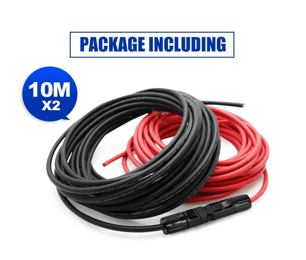 ATEM POWER 2x10M 4mm2 Extension Cable Wire Connectors